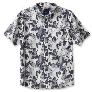 KAVU The Jam Citrus Grove Short Sleeve Shirt Summer Button Up Size S NWT